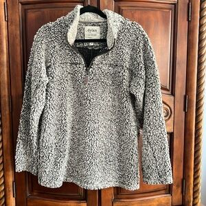 Dylan by True Grit grey fleece - size S